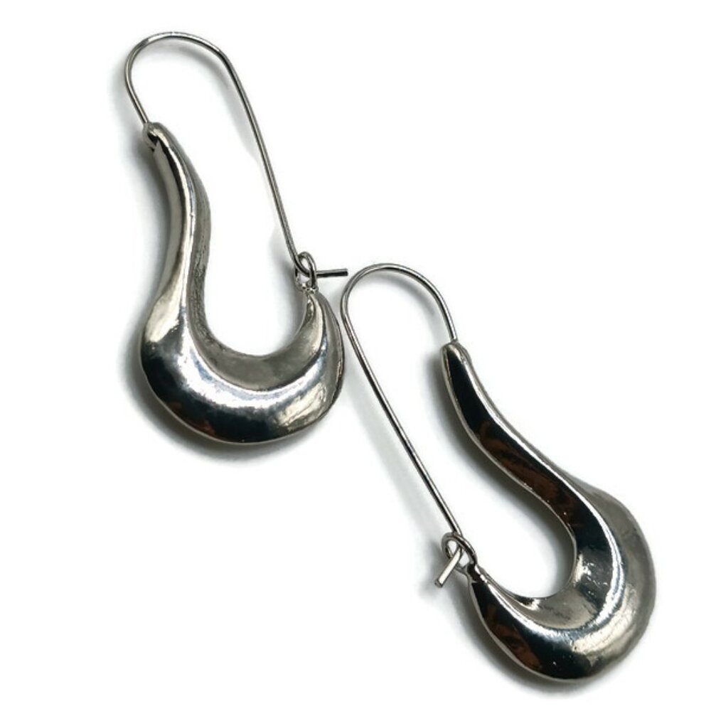 Earrings for Women - Handmade 950 Sterling Silver - Picture 4 of 8